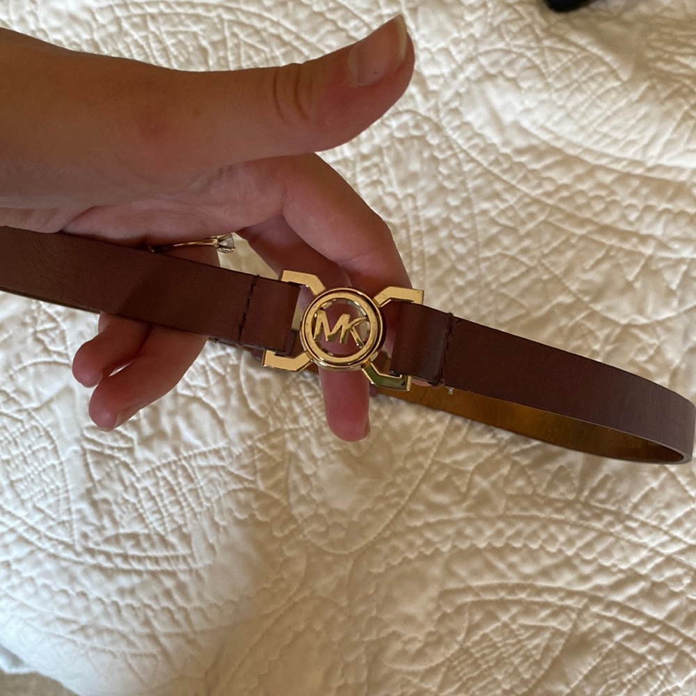 Brown Adjustable Belt